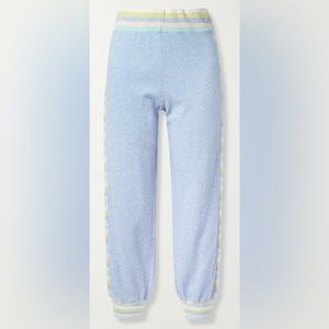 LoveShackFancy Barnett Striped Terry Track Pant